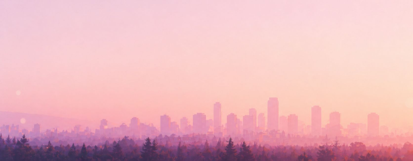 Red Deer skyline